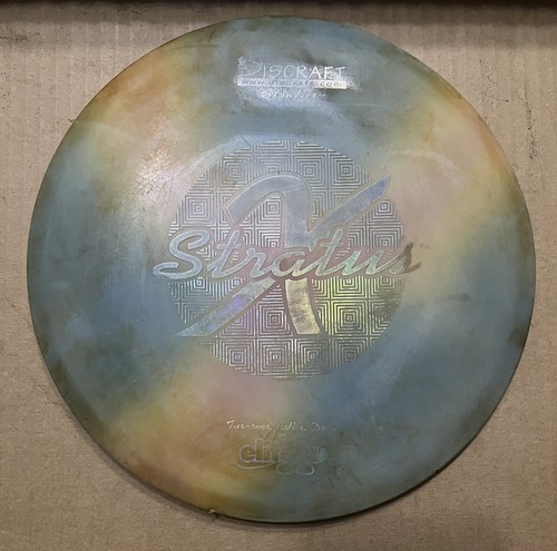 Discraft Elite X Stratus Walled Lake Patent Number PFN OOP Disc Golf 173g