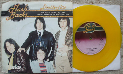 The Kinks - You Really Got Me / All The Day And All Of The Night - Yellow  45