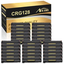 Black Toner Cartridge For Canon 128 Imageclass D530 D550 LBP6200d LBP6200dw LOT