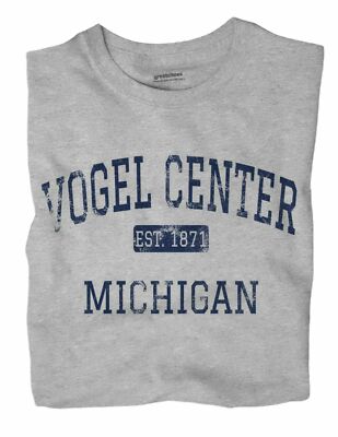 Vogel Center Michigan MI T-Shirt EST