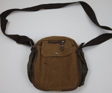 Borsa a tracolla vintage tela laterale tecnica multitasche viaggio sport cargo anni 90 vintage