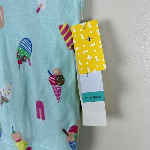 Rumi + Ryder Kids Unisex Size 7 SS Long John 2Pc Tight Fitting Sleepwear - Picture 3 of 5