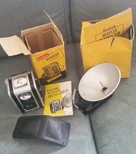 Vintage Kodak Duaflex Camera Kodet Lens NIB Flasholder  Instructions