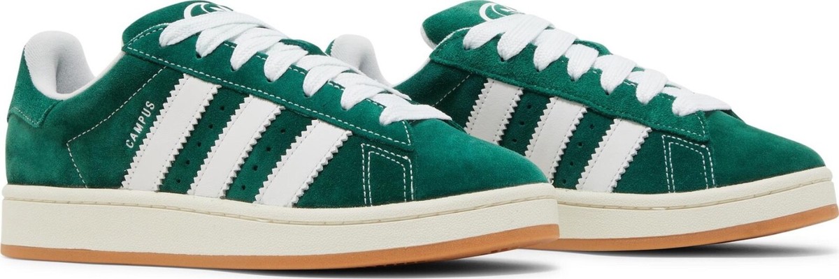 adidas Campus 00s Green Classic Retro Low Top Sneakers