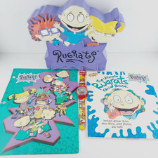 Vintage Rugrats Lot Angelica Watch Folder Ultimate Book Case