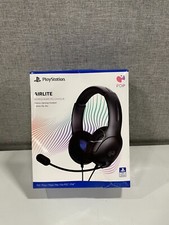 PDP AIRLITE Headset with Mic for PS5, PS4 - Black