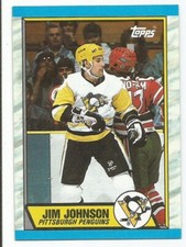 JIM JOHNSON 1989-90 TOPPS CARD NM-MT+ CONDITION