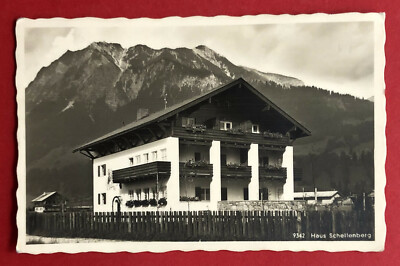 Foto AK OBERSTDORF im Allgäu 1938 Haus Schellenberg  ( 80079