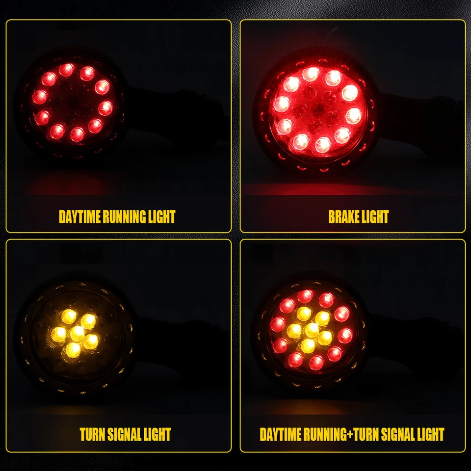 Luces de señal de giro LED delanteras para Kawasaki Vulcan VN 800 900 1500 1600 Foto 3 de 4