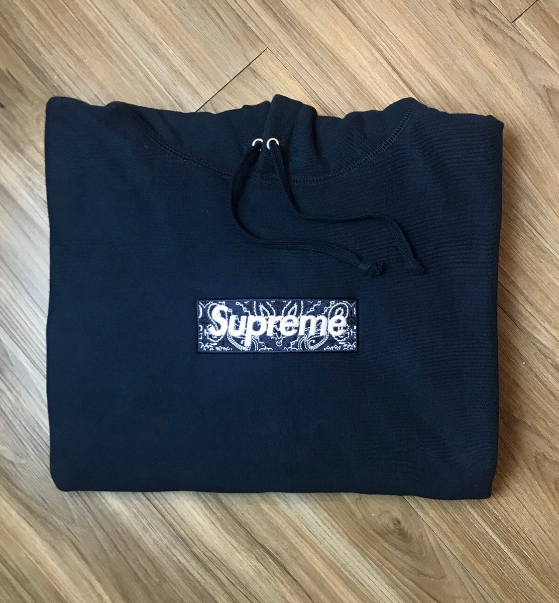 Supreme Bandana Box Logo Hooded Sweatshirt | eBay Supreme Bandana Box Logo Hooded Sweatshirt | eBay