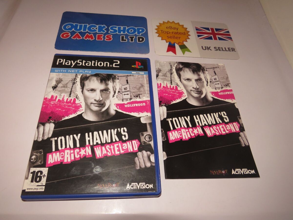 Tony Hawk's American Wasteland PS2 PAL *Complete*