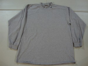 Vintage 90s Nike Shirt, Mock Neck Swoosh, Long Sleeve, Gray, Mens Size XL | eBay