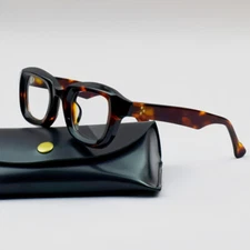 Thick Acetate Square Reading Eyeglasses Frames Fashion Men Women Retro Glasses