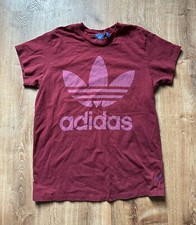 Adidas Trefoil Red Shirt Men s Size S