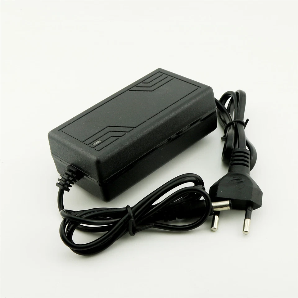 1pcs AC DC 12V 2A Converter Adapter Charger Power Supply 5.5mm x 2.5/2.1mm Black - Image 3 of 4