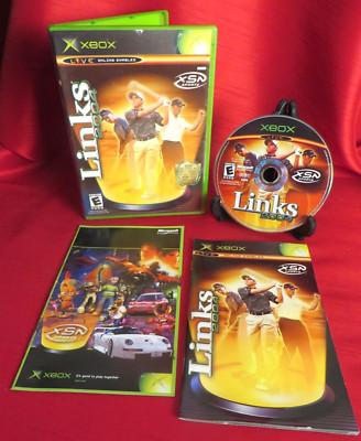 LINKS  2004 (Microsoft Xbox, 2003)  Complete &  TESTED