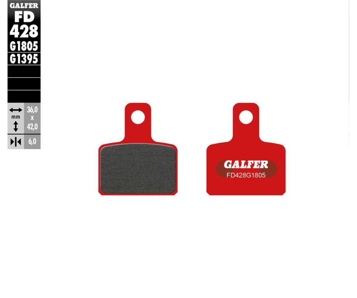 Galfer Rear Brake Pads BETA EVO 125 2009 > 2024 FD428