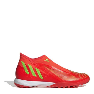 Neue Adidas Predator Edge .3LL Astro Sohlen schnürlose Turnschuhe Größe 11,5 UK 