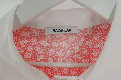 Batsheva Tie-Waist Floral-Print Cotton Dress, Size US 16 / UK 20 - Picture 5 of 9