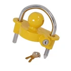 Caravan Trailer Tow Ball Hitch Lock Universal 50mm Hitchlock Coupling Security