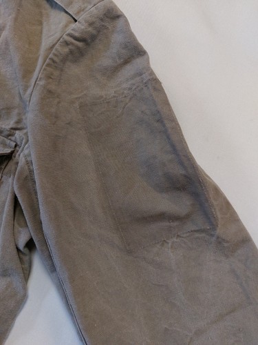 Vintage 40s Swedish Army М39 field Jacket 1940s Military faded overshirt WW2 Era - Picture 9 of 23