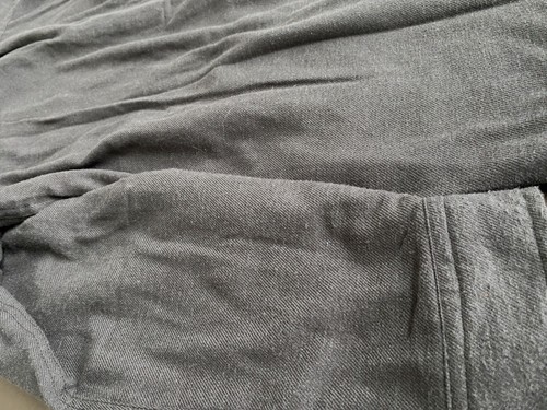 NEW! ~ EDDIE BAUER Fleece Lined Flannel Shirt Jacket, M MED Carbon Gray ~ ($115) - Imagen 10 de 13