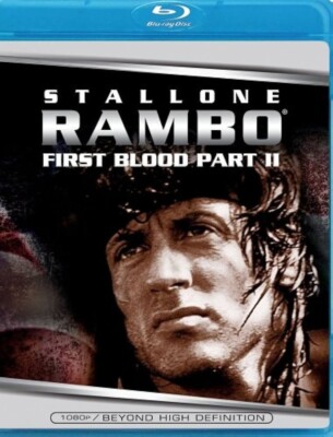 Rambo First Blood: Part II - Blu-Ray - Good Condition ENGLISH Region A NTSC
