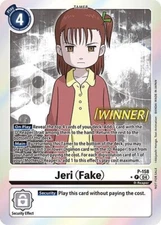 Jeri (Fake) Winner Foil - P-158 NM - Digimon TCG