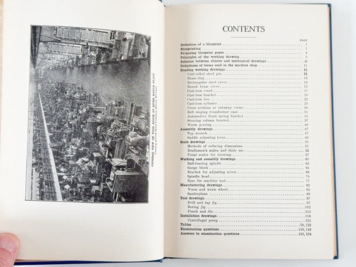 Blueprint Reading for Machine Trades 1943 Machinist Industrial Designs Draftsman - 第 8/14 張圖片