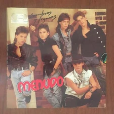 Menudo – Sombras Y Figuras [1988] Vinyl LP Latin Rock Funk Soul Synth Pop