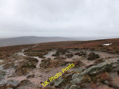 Photo 12x8 Eroded ground on Cairn Table Kames/NS6926 Just below the summi c2015