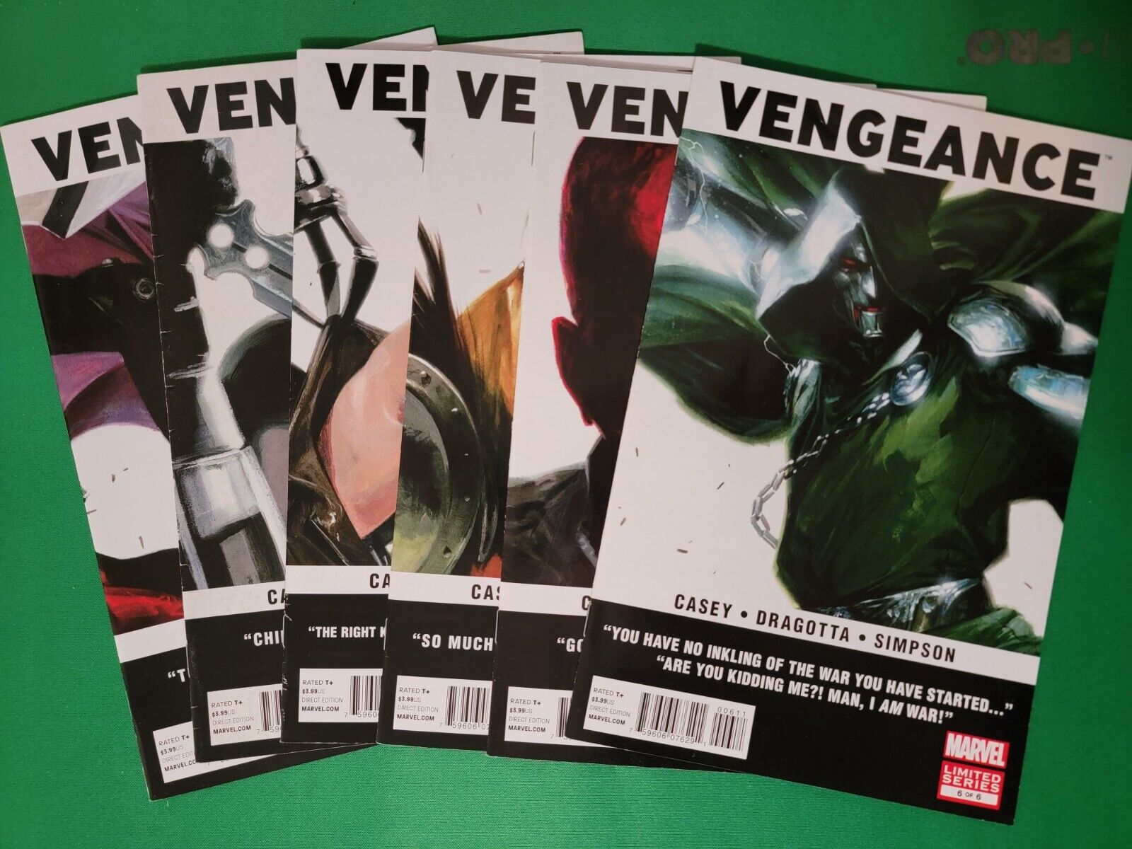 Vengeance (2011) Complete Set #1-#6 1 2 3 4 5 6 1st Appearance of America Chavez