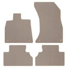 Veloursfußmatten für Audi Q5 Sportback ab Bj. 2021 Passform Automatten BEIGE STD