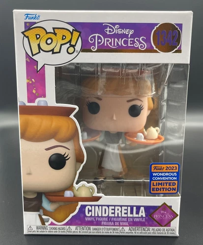 Funko Pop! Cinderella #1342 - Disney Princess- 2023 Wondrous Limited Edition 