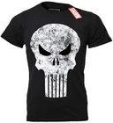 Official Punisher T Shirt Skull Marvel Comics Black New S M L XL XXL