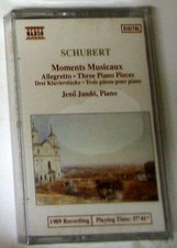 SCHUBERT - MOMENTS MUSICAUX - Musicassetta Cassette Tape SEALED