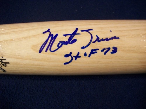 MONTE IRVIN 1973 H.O.F Signed Autographed Adirondack Baseball Bat 34" PSA - Picture 4 of 7