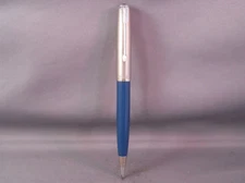 Parker Viintage 51 Repeater Pencil 0.9mm --blue barrel-chrome cap--demi---1948