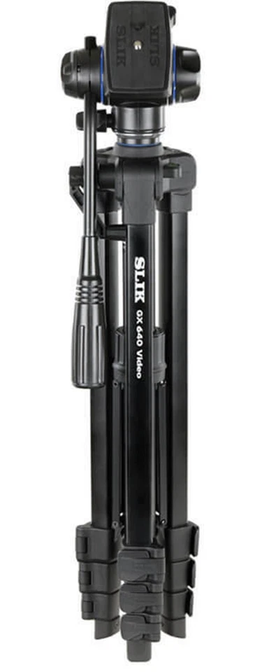 Slik GX 640 Video Lightweight Tripod with Fluid Video Head +Case (UK Stock) BNIB - Image 4 of 4