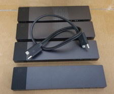 LOT 4 HP Elite Thunderbolt 3 USB-C Docking Station HSTNN-CX01 W/1 CABLE