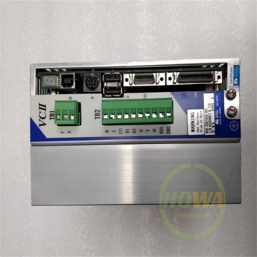 NIKKI DENSO NCR-CDA1A2A-801 Used Test Servo Driver One NIKKI DENSO NCR-CDA1A2A-801 Used Test Servo Driver One