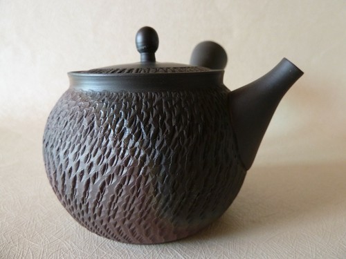 Tokoname Japanische Teekanne,Kyusu,Gyokko,Handmade,handgefertig - Bild 3 von 8
