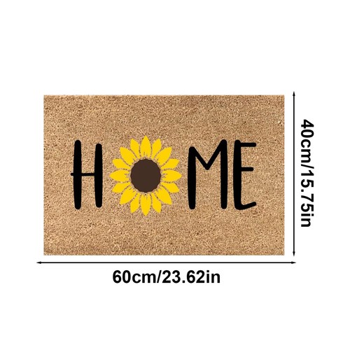 Welcome Floor Mat Welcome Summer Decorative Door Mat For Indoor Outdoor - Picture 5 of 22