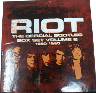 洋楽 RIOT THE OFFICIAL BOOTLEG BOX VOLUME 2 Official Bootleg Box Set 1980-1990 Vol 2 by The Riot (CD, 2017