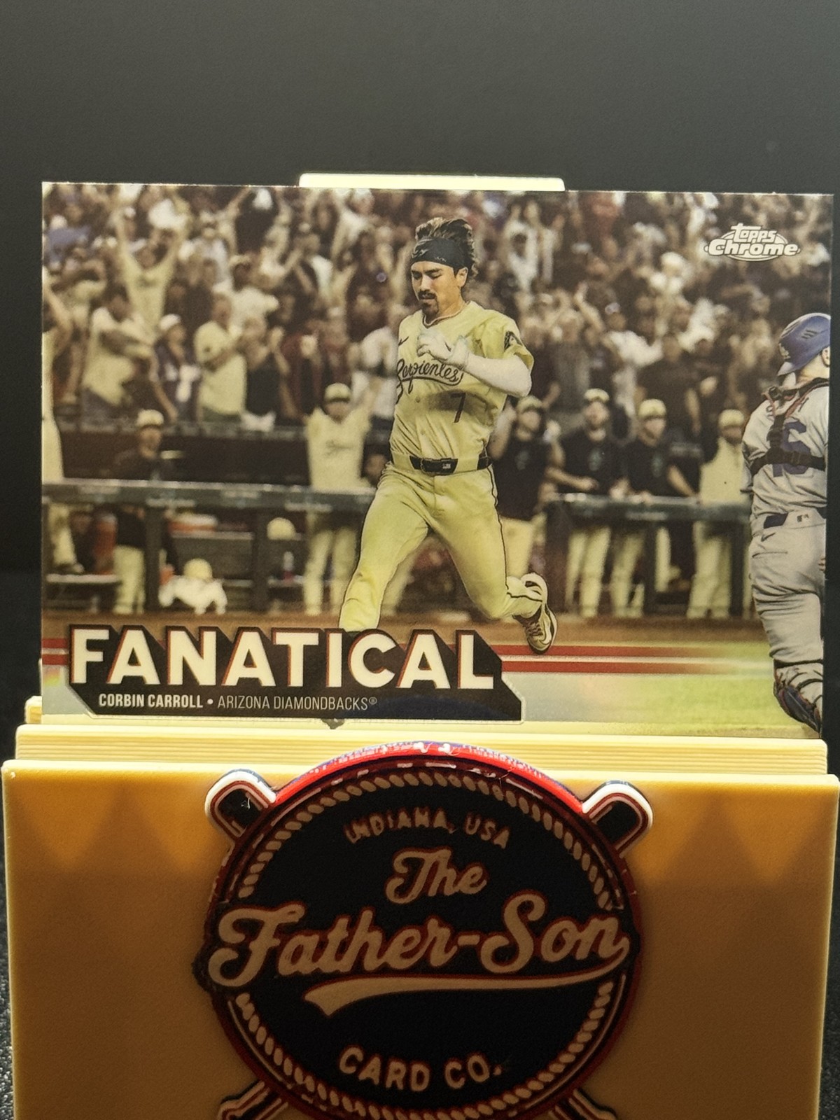 2025 Topps Chrome - Fanatical Corbin Carroll #FAN-8