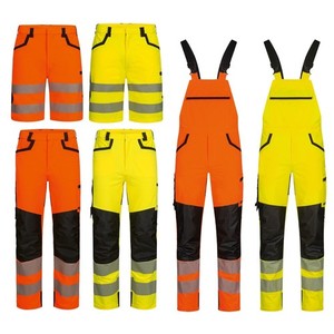 Elysee Warnschutz-Bundhose Gelb – Hochsichtig, Mixgewebe, 280 G/m², Für Baustelle & Straßenbau