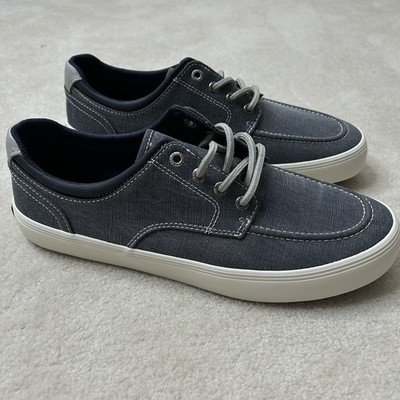 Sperry Moc Stripe Plus Boat Shoes Men s 10 Sneaker Denim Lace Cup Sneaker