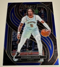 Stephon Castle 2024-25 Panini Select - Premier Level #175 Blue (RC)