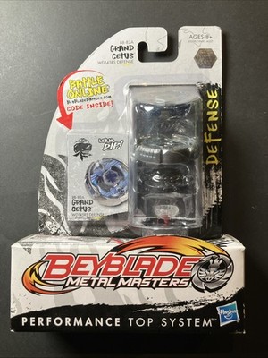 Beyblade Metal Masters Defense BB-82A Grand Cetus WD145RS Defense New in Box