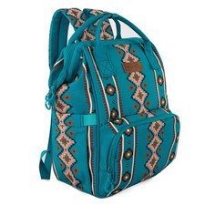 Wrangler Turquoise Diaper Bag Backpack Multi Functional Lightweight Travel Bag